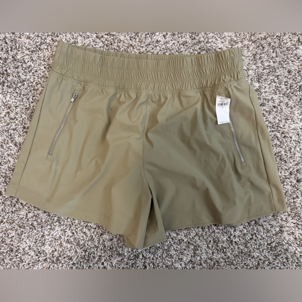 Old Navy Women's Olive Athletic Shorts